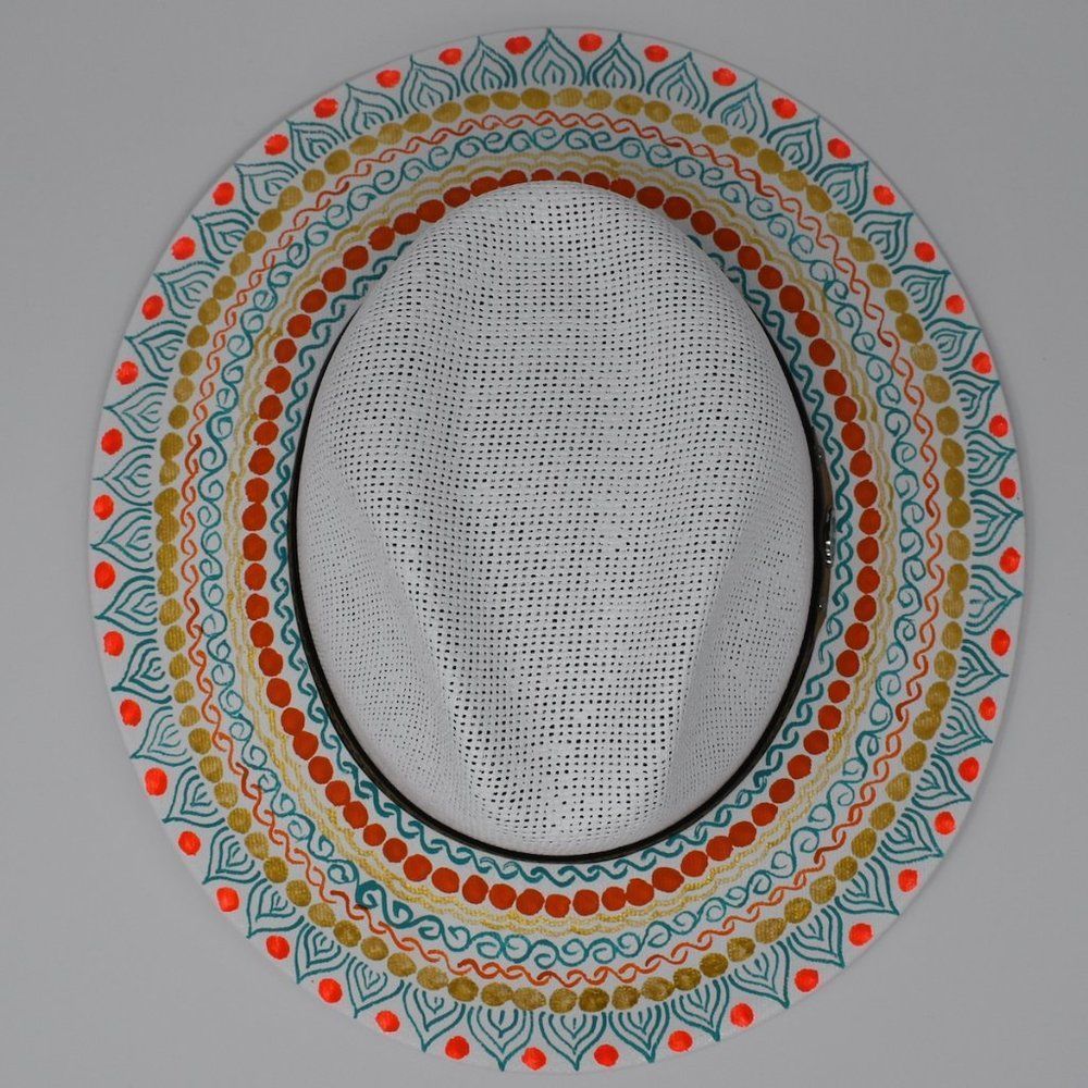 Hand-Painted Sombreros Mexican Sun Hats